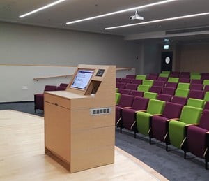 עמדת מרצה פודיום חכם